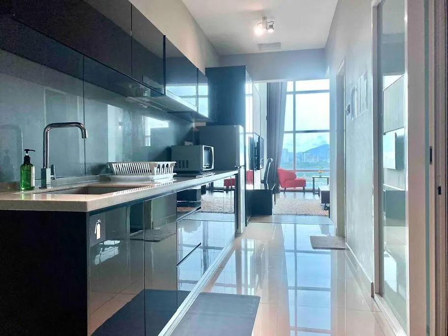 Maritime Suite - 2Min Drive To Georgetown 18Min From Airport Seaview Luxury 2Br 2 Bathrooms Suites Jelutong
