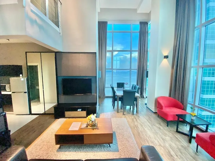 Maritime Suite - 2Min Drive To Georgetown 18Min From Airport Seaview Luxury 2Br 2 Bathrooms Suites Jelutong Malaysia