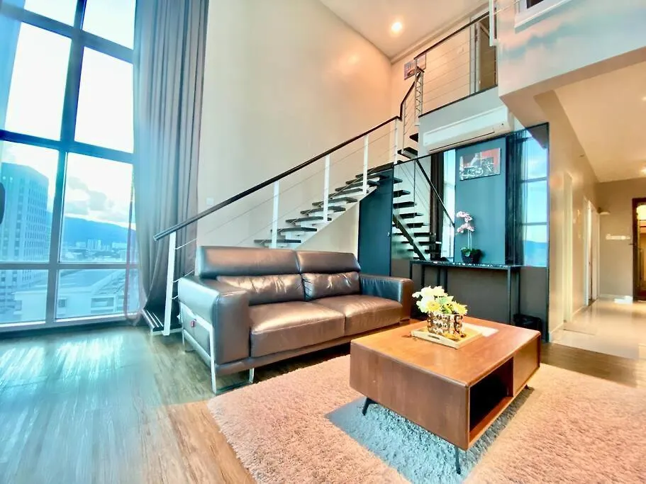 Maritime Suite - 2Min Drive To Georgetown 18Min From Airport Seaview Luxury 2Br 2 Bathrooms Suites Jelutong Apartment