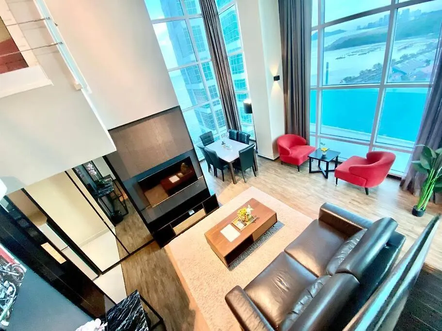 Apartment Maritime Suite - 2Min Drive To Georgetown 18Min From Airport Seaview Luxury 2Br 2 Bathrooms Suites Jelutong